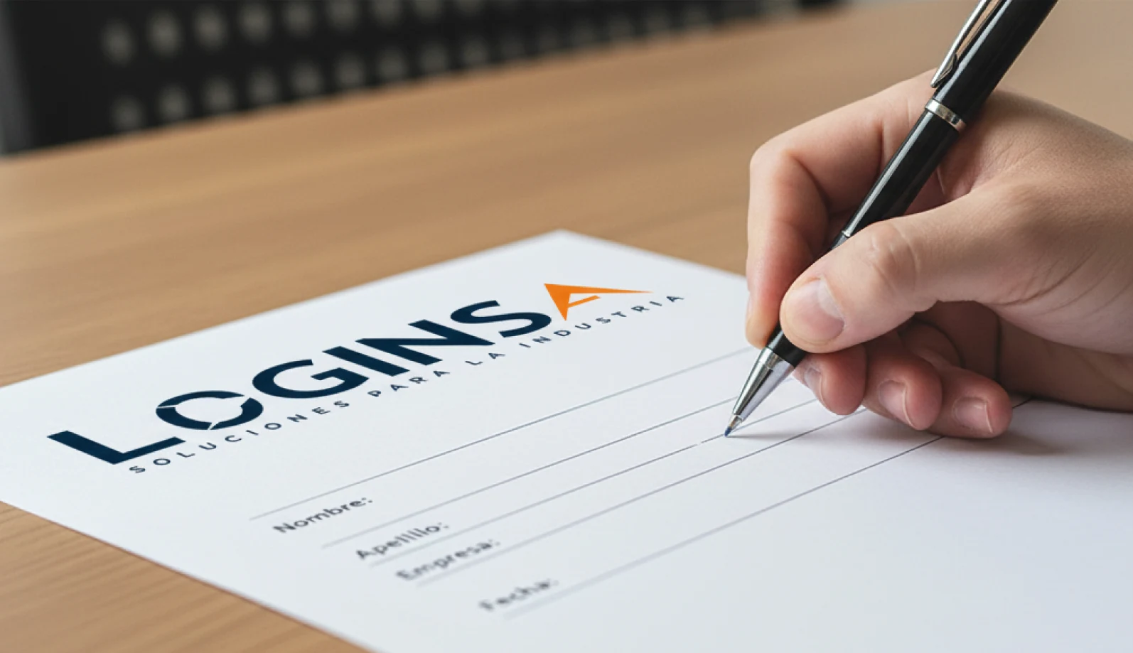 Instalaciones industriales de Loginsa con camión y maquinaria